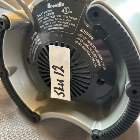 Breville Juice Fountain Juicer Replacement Motor Power Base BJE200XL - Picture 7 of 7